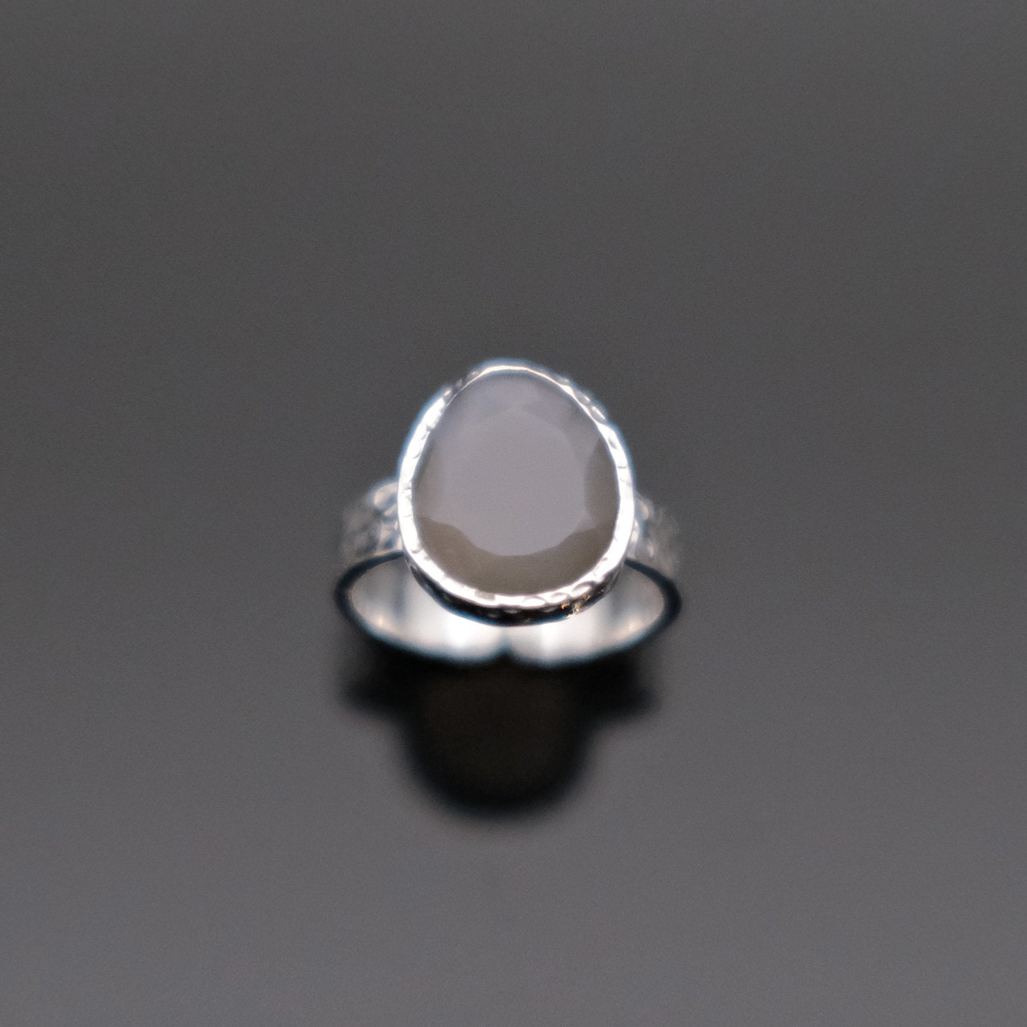 Miracle - Grey Moonstone Ring - BLA.DEN - BJC-R-000115-1